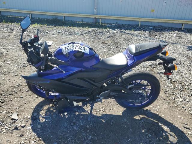 YAMAHA YZFR3 A 2023 blue  gas MH3RH18Y7PK013568 photo #4