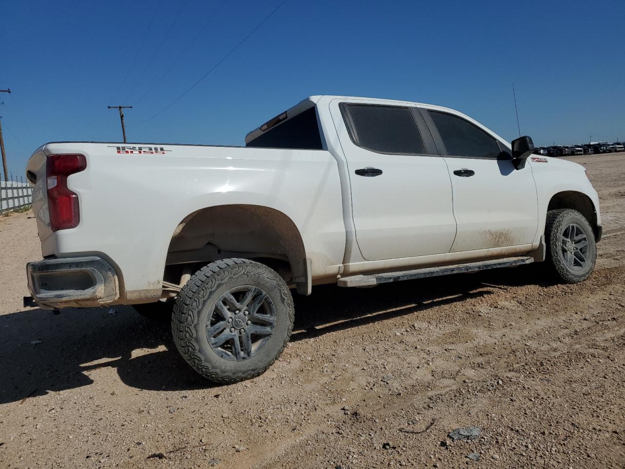 CHEVROLET SILVERADO 2023 white  gas 3GCUDFED2PG338896 photo #4