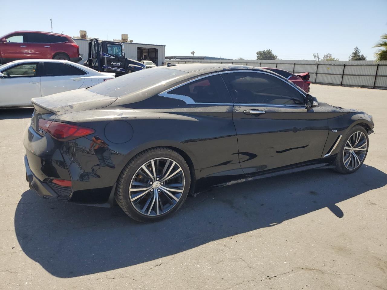 INFINITI Q60 LUXE 3 2018 black  gas JN1EV7EL5JM391212 photo #4