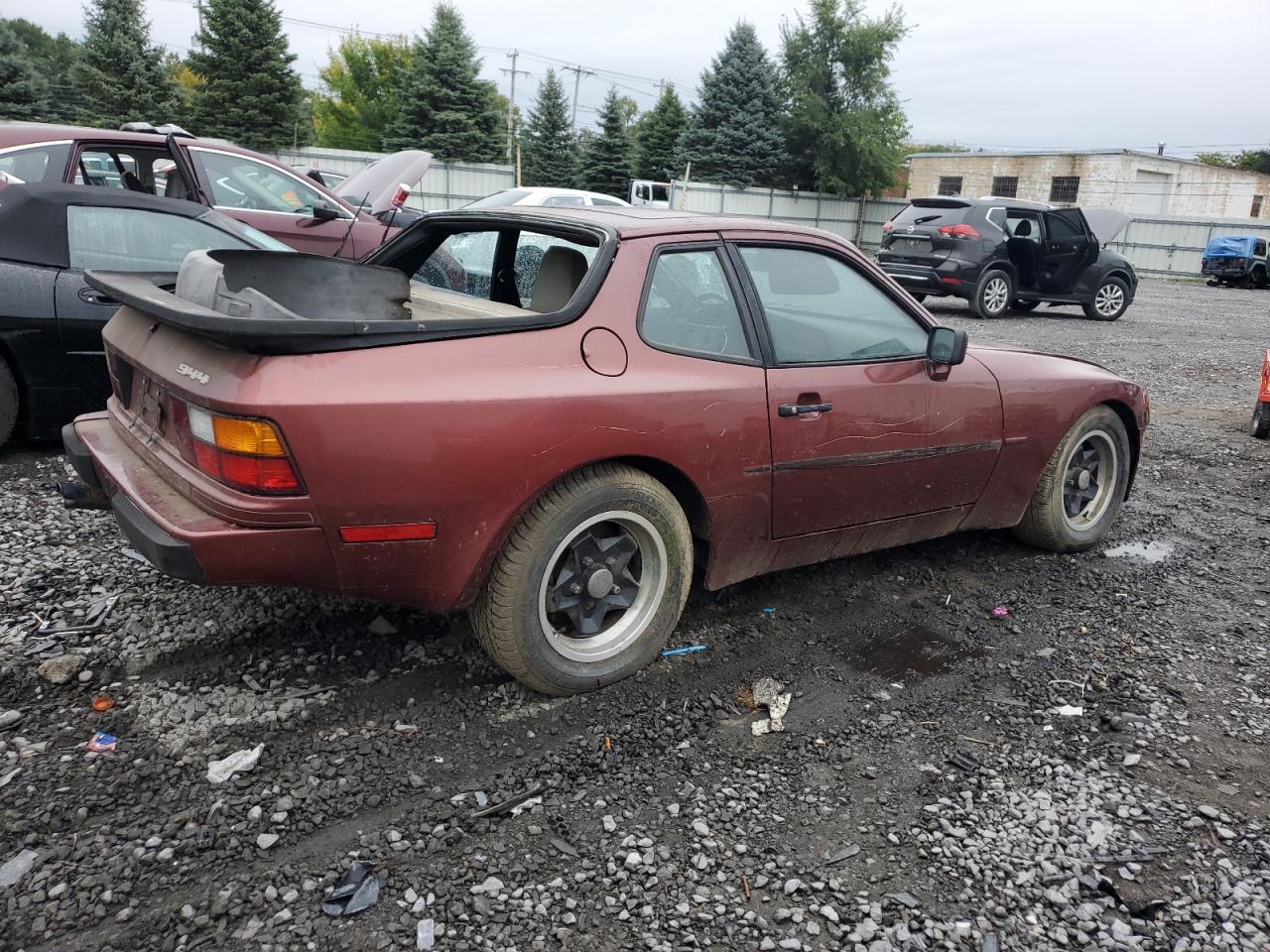 PORSCHE 944 1985 burgundy  gas WP0AA0943FN455900 photo #4