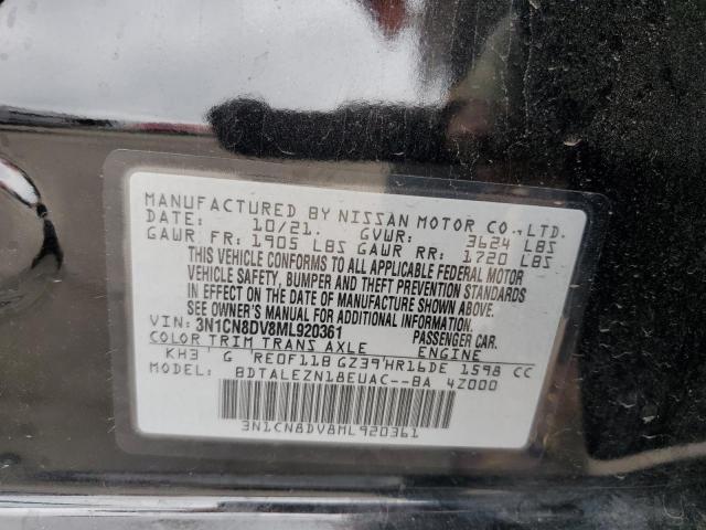 2021 NISSAN VERSA S - 3N1CN8DV8ML920361