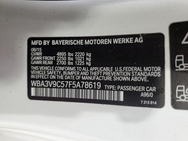 VIN WBA3V9C57F5A78619 2015 BMW 4 Series, 428 XI no.12