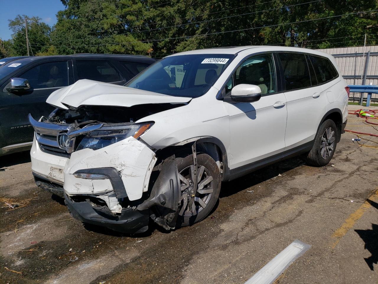 Lot #2943146474 2020 HONDA PILOT EXL