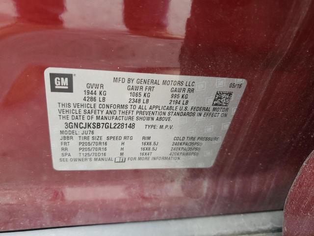 2016 CHEVROLET TRAX LS - 3GNCJKSB7GL228148