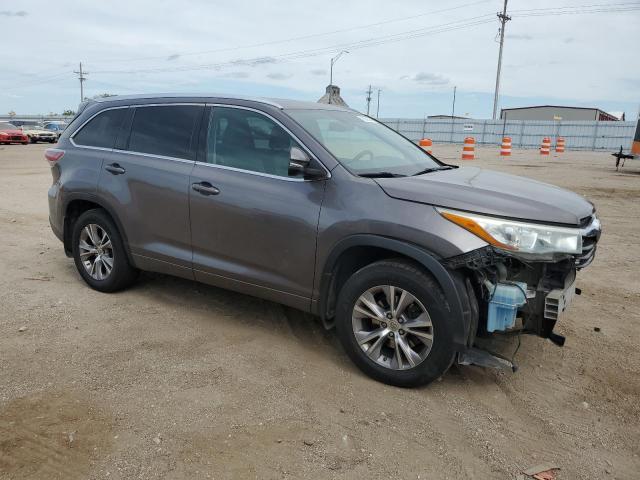 VIN 5TDJKRFHXFS096466 2015 Toyota Highlander, Xle no.4