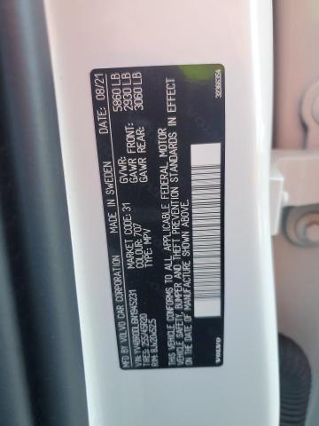 2022 VOLVO XC60 T8 RE YV4BR0DL6N1945231