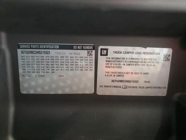 2017 GMC SIERRA K15 - 3GTU2MEC3HG219323