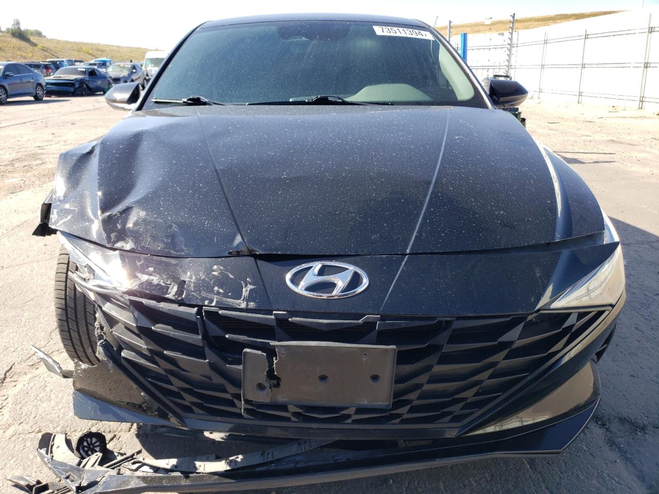 Lot #2938411628 2021 HYUNDAI ELANTRA SE