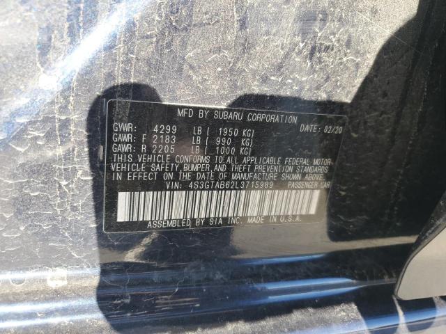 2020 SUBARU IMPREZA - 4S3GTAB62L3715989