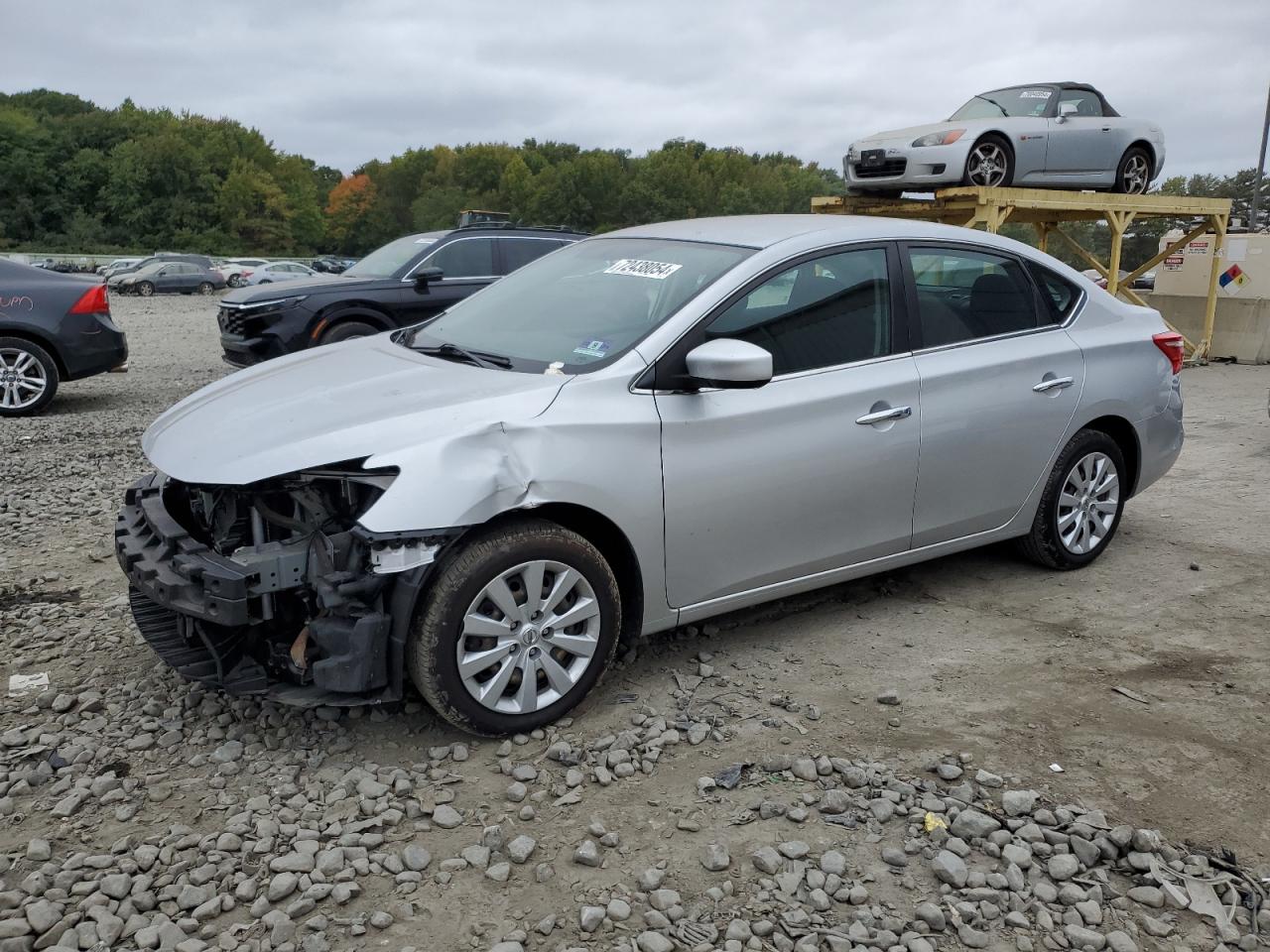 Lot #2943206409 2019 NISSAN SENTRA S