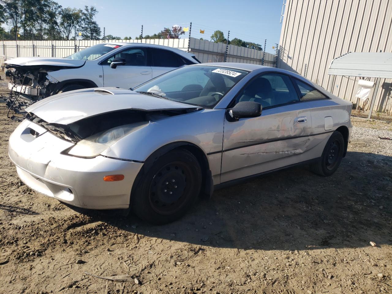 TOYOTA CELICA GT 2002 silver hatchbac gas JTDDR32T720140842 photo #1