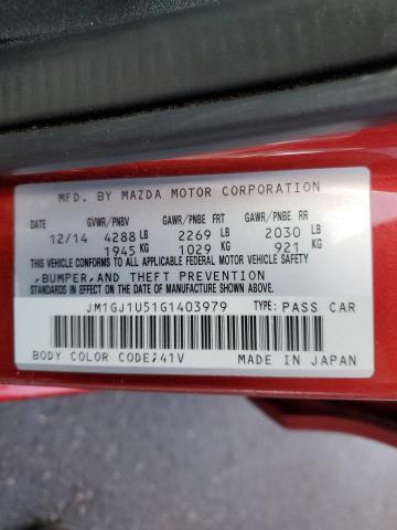 2016 MAZDA 6 SPORT - JM1GJ1U51G1403979