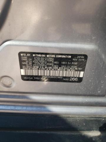 2017 MITSUBISHI OUTLANDER - JA4AD3A36HZ019902