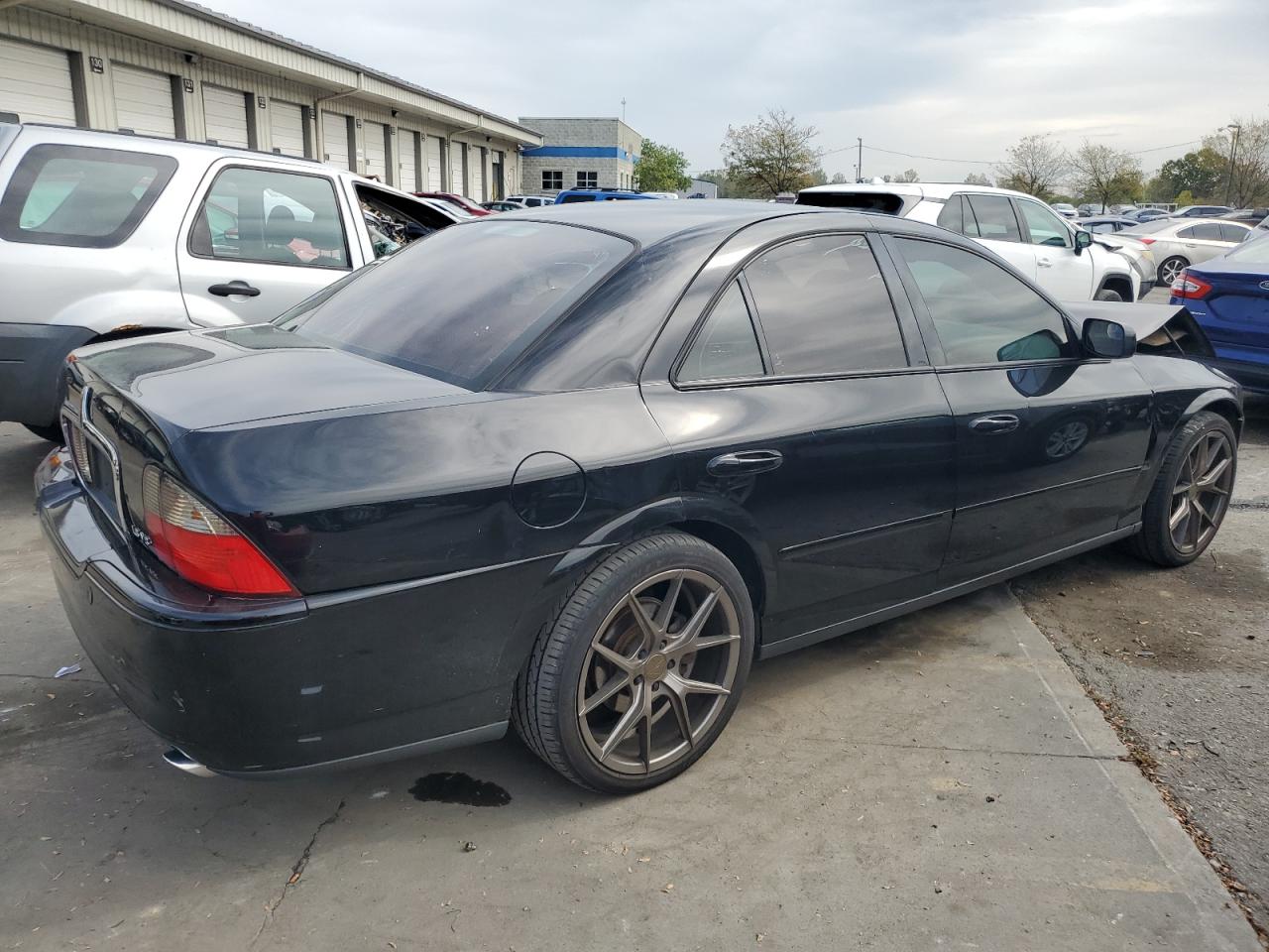 LINCOLN LS 2003 black  gas 1LNHM87AX3Y652050 photo #4