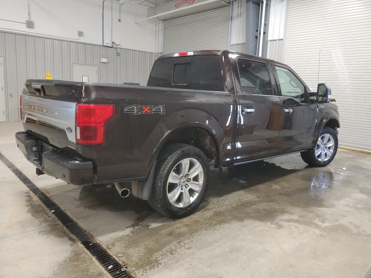 FORD F150 SUPER 2018 burgundy  gas 1FTEW1EG6JFD70030 photo #4