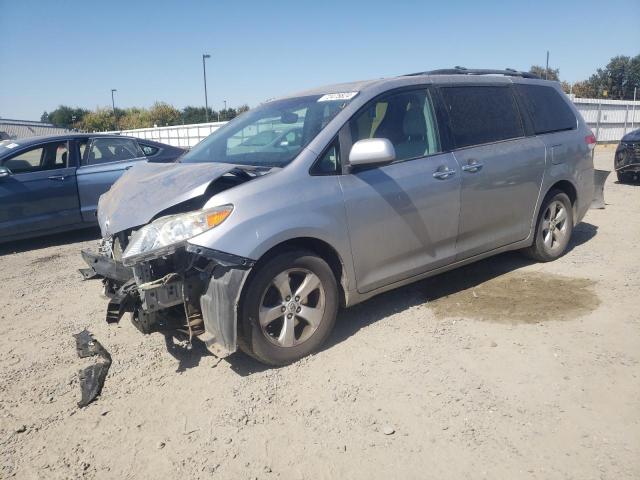 TOYOTA SIENNA XLE 2011 silver  gas 5TDDK3DCXBS003439 photo #1