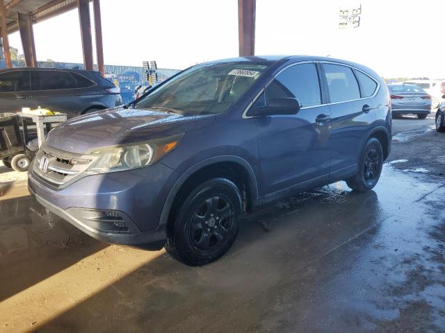 HONDA CR-V LX 2013 blue  gas 3CZRM3H37DG703800 photo #1