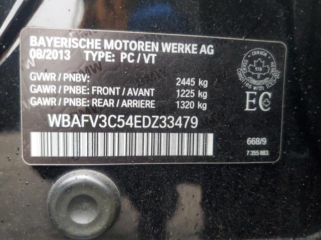 VIN WBAFV3C54EDZ33479 2014 BMW 5 Series, 535 D Xdrive no.12