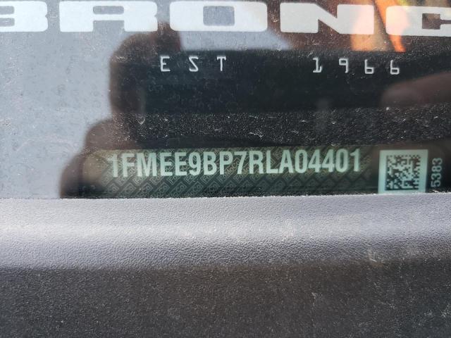 2024 FORD BRONCO BAD 1FMEE9BP7RLA04401