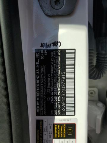 2018 MERCEDES-BENZ C 300 4MAT - 55SWF4KB2JU277815