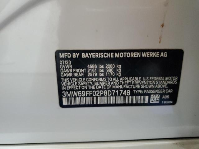 VIN 3MW69FF02P8D71748 2023 BMW 3 Series, 330I no.12