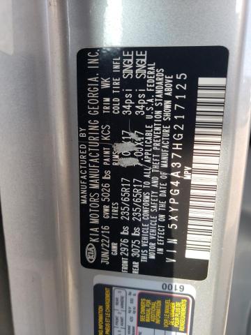 2017 KIA SORENTO LX - 5XYPG4A37HG217125