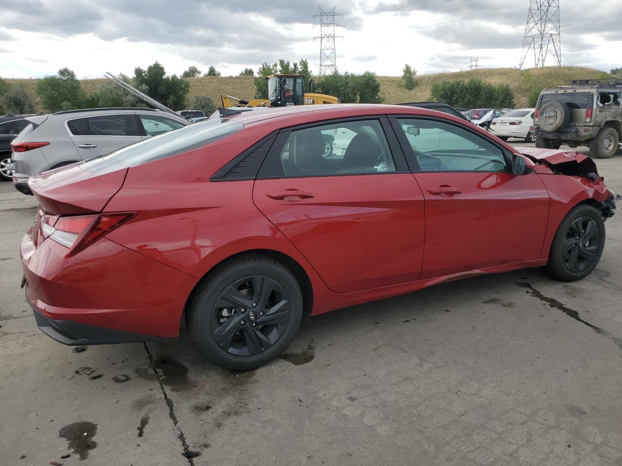 Lot #2921814508 2021 HYUNDAI ELANTRA SE