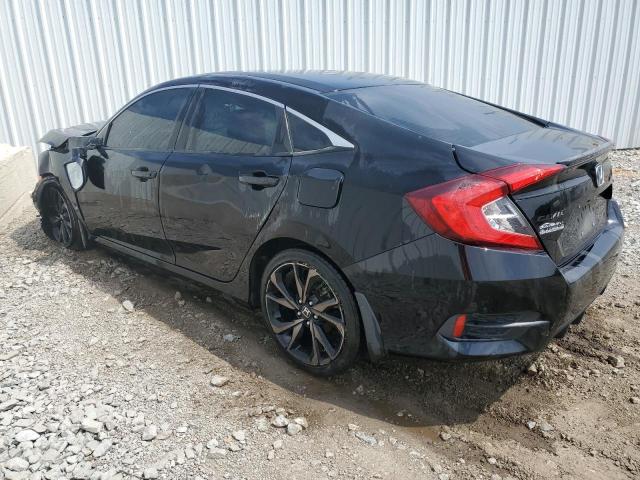 HONDA CIVIC SPOR 2021 black  gas 19XFC2F80ME001527 photo #3