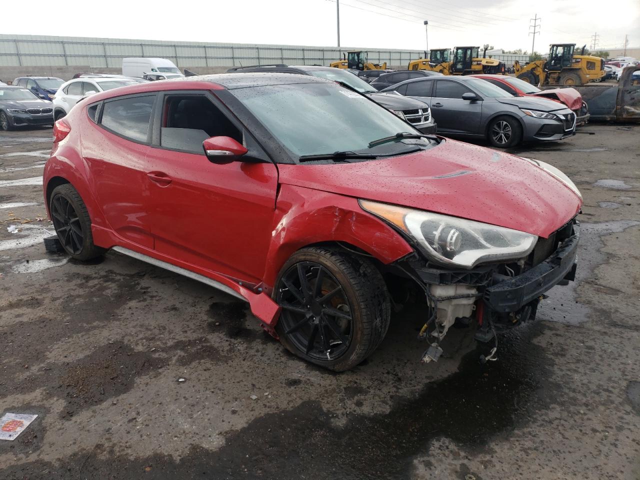 Lot #2943360738 2015 HYUNDAI VELOSTER T