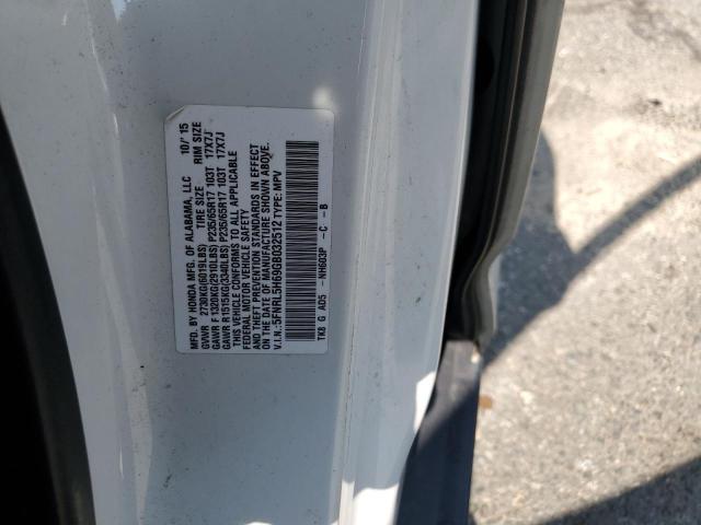 VIN 5FNRL5H69GB032512 2016 Honda Odyssey, Exl no.13