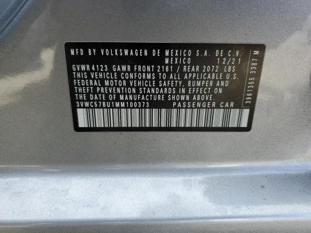 2021 VOLKSWAGEN JETTA S - 3VWC57BU1MM100373