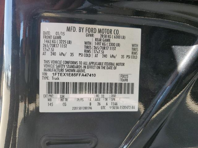 2015 FORD F150 SUPER - 1FTEX1E85FFA47410
