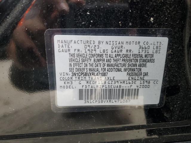 2024 NISSAN KICKS S - 3N1CP5BVXRL471087