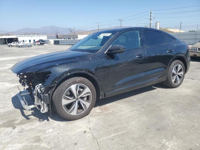 AUDI Q8 E-TRON 2024 black  electric WA1BAAGE8RB038603 photo #1