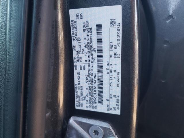 2016 FORD ESCAPE TIT - 1FMCU9J95GUA26949