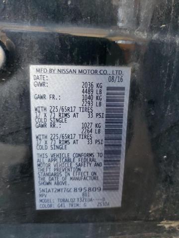 2016 NISSAN ROGUE S - 5N1AT2MT7GC895809