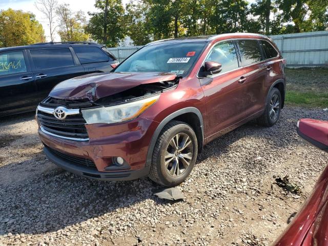 VIN 5TDJKRFH0GS298055 2016 Toyota Highlander, Xle no.1