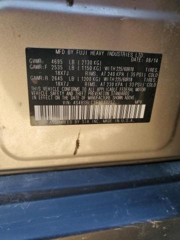 VIN 4S4BSBLC3F3217257 2015 Subaru Outback, 2.5I Lim... no.12