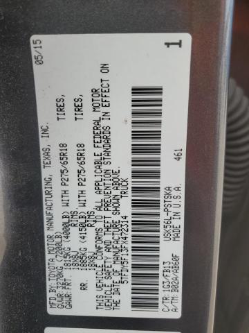 2015 TOYOTA TUNDRA CRE - 5TFDY5F13FX472314