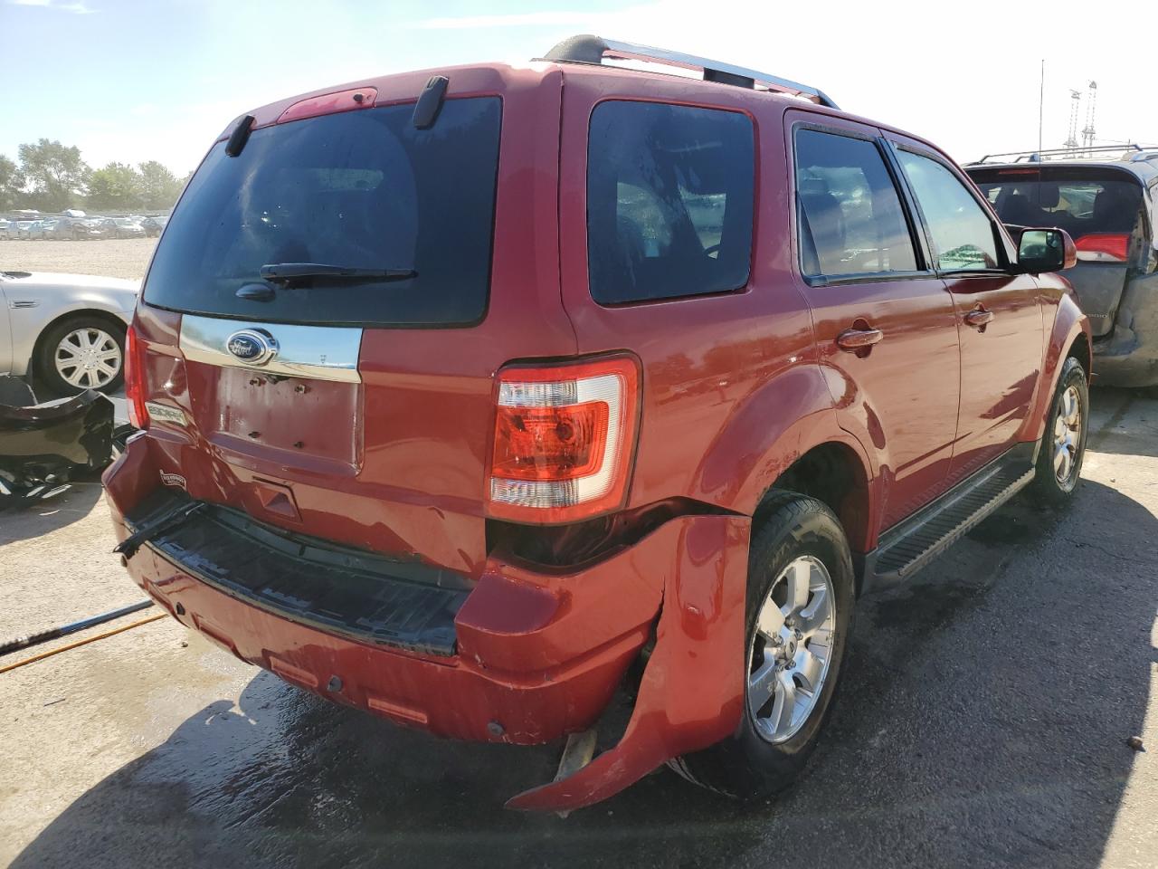 FORD ESCAPE LIM 2012 burgundy  gas 1FMCU0E70CKB71293 photo #4