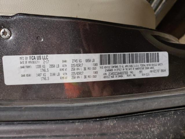 2017 DODGE GRAND CARA - 2C4RDGCG0HR697359
