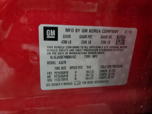 VIN KL4CJASB7HB004152 2017 Buick Encore, Preferred no.14