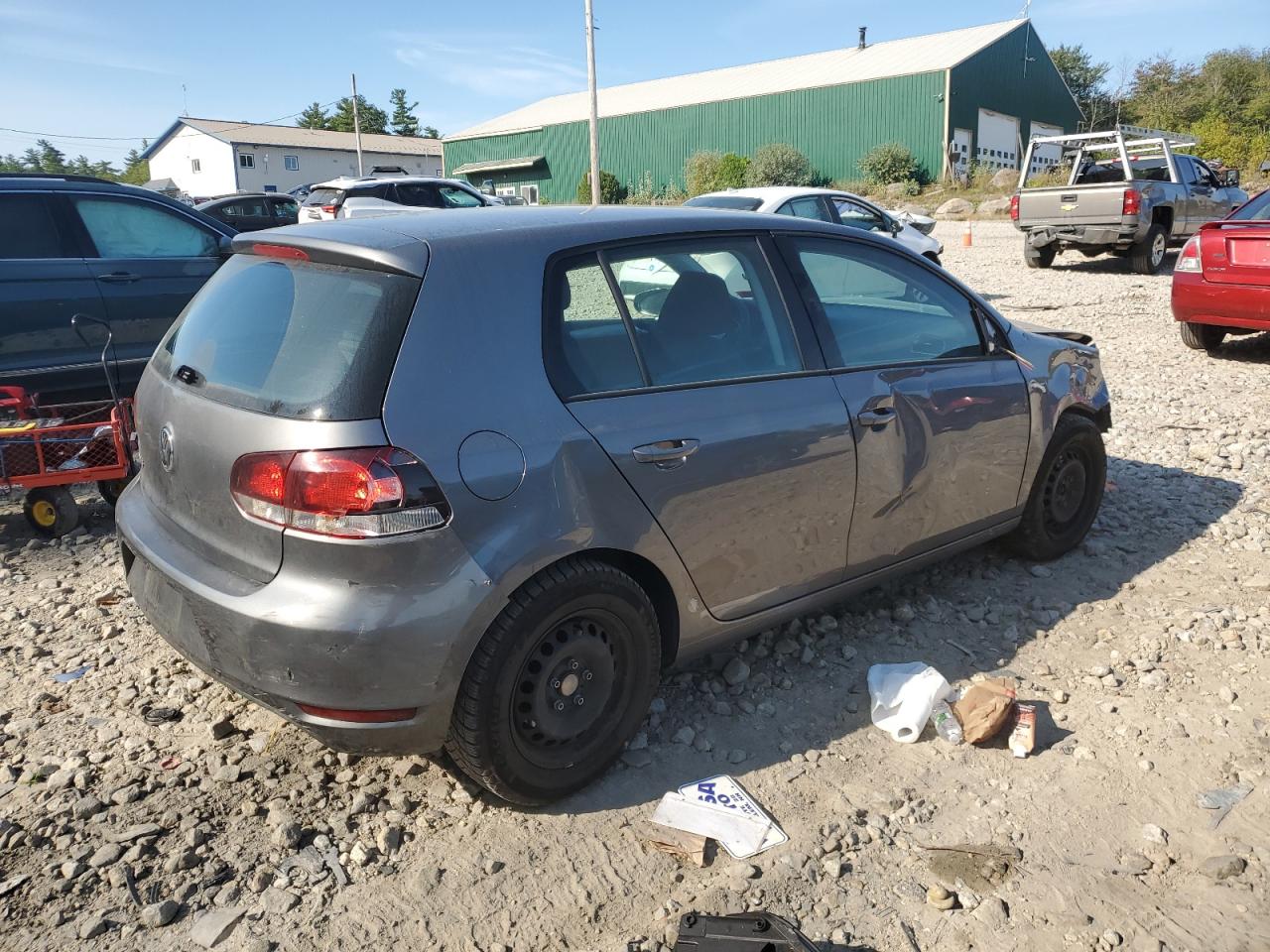 Lot #2888622123 2014 VOLKSWAGEN GOLF