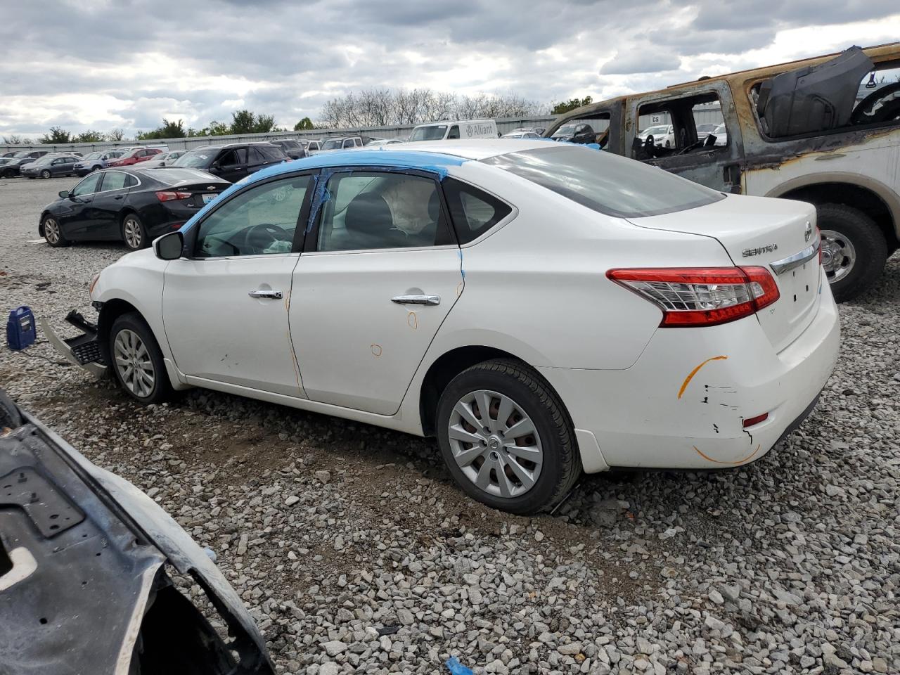 Lot #2974636549 2014 NISSAN SENTRA S