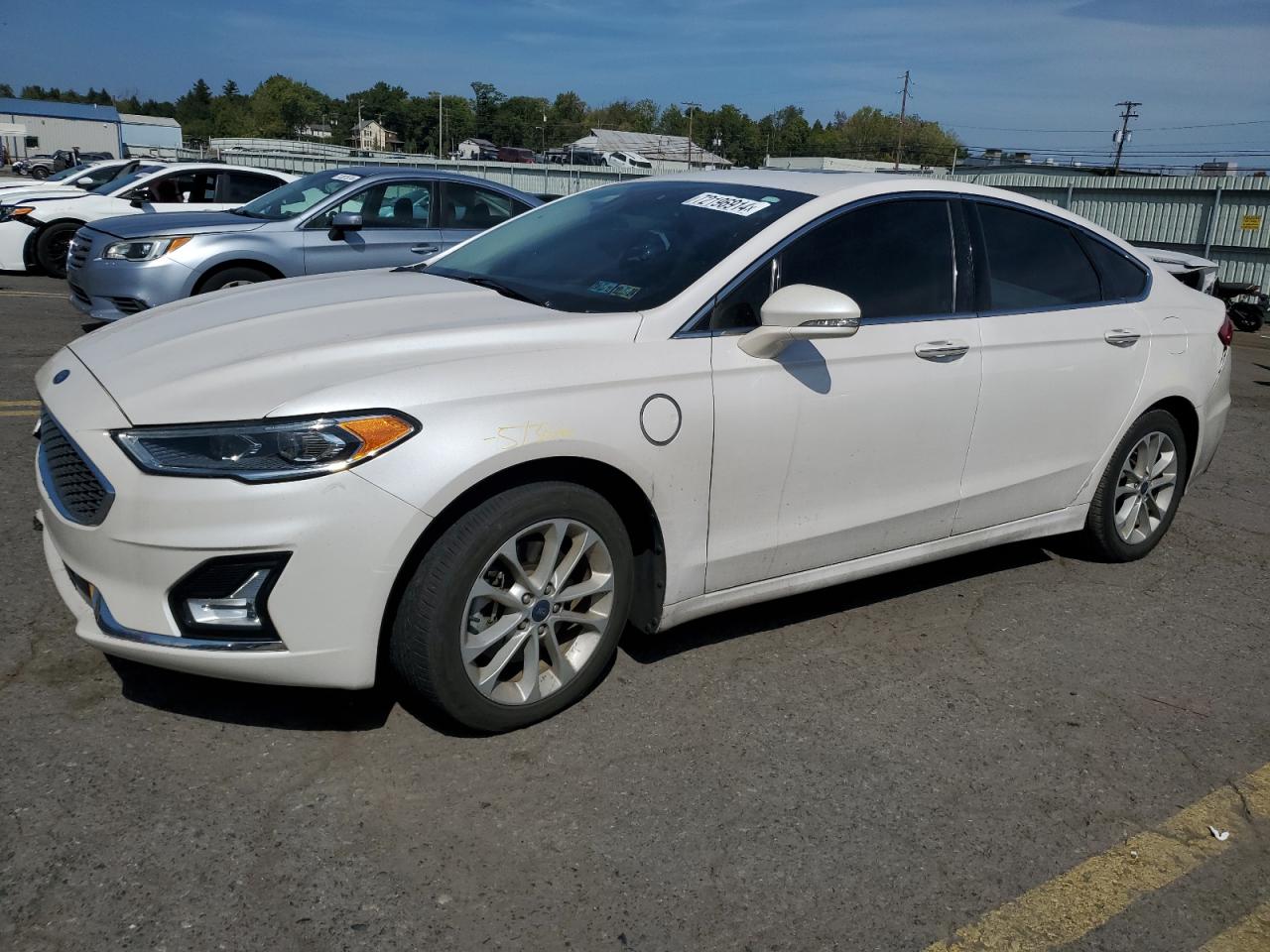 Lot #2994093267 2019 FORD FUSION TIT