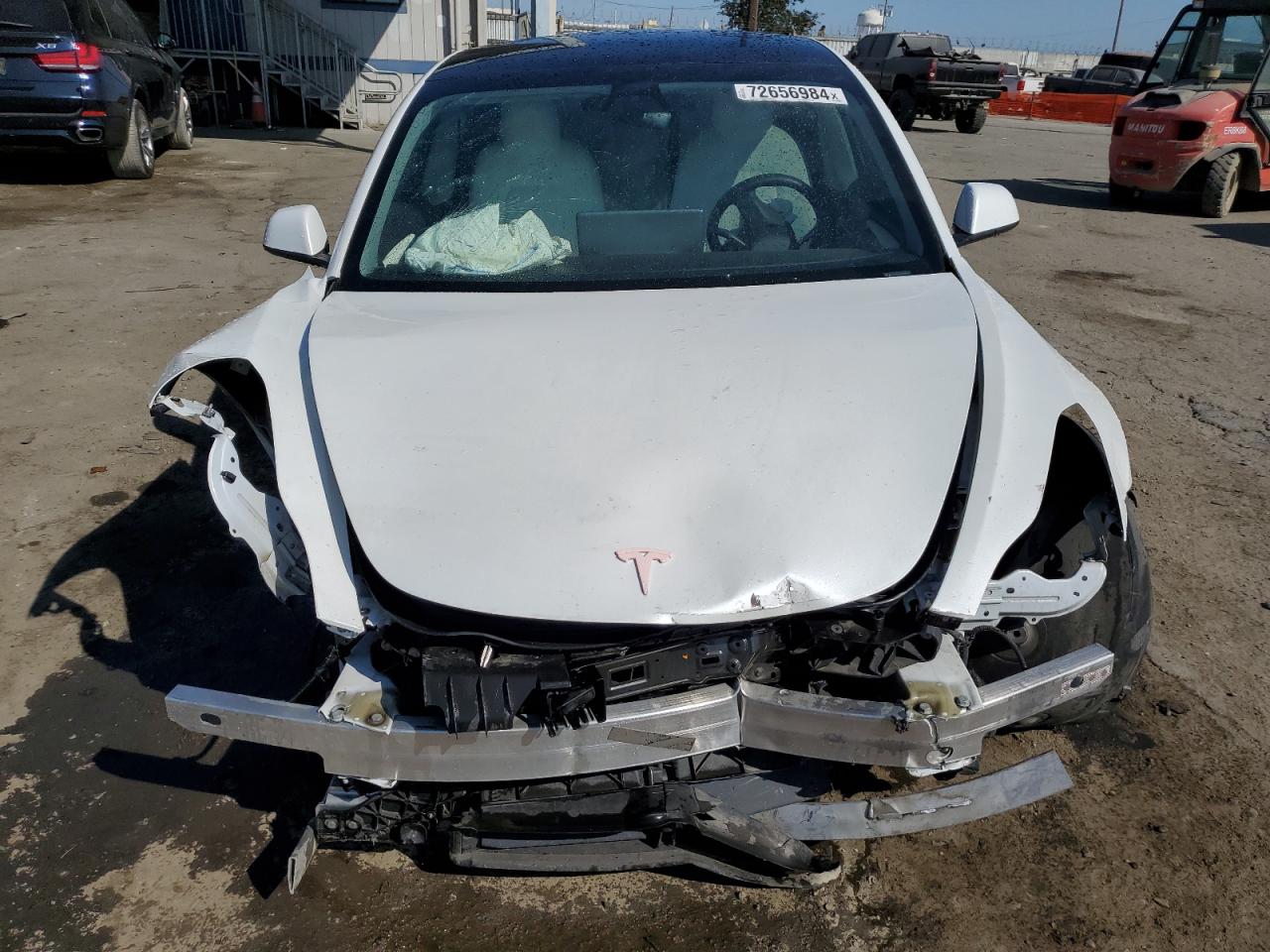 Lot #2986281172 2021 TESLA MODEL 3