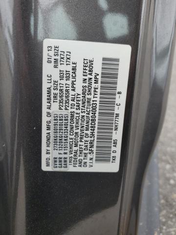 VIN 5FNRL5H48DB040031 2013 Honda Odyssey, EX no.13