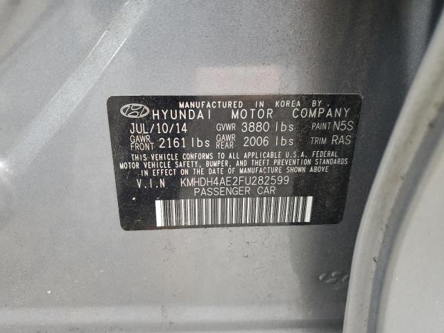2015 HYUNDAI ELANTRA SE - KMHDH4AE2FU282599
