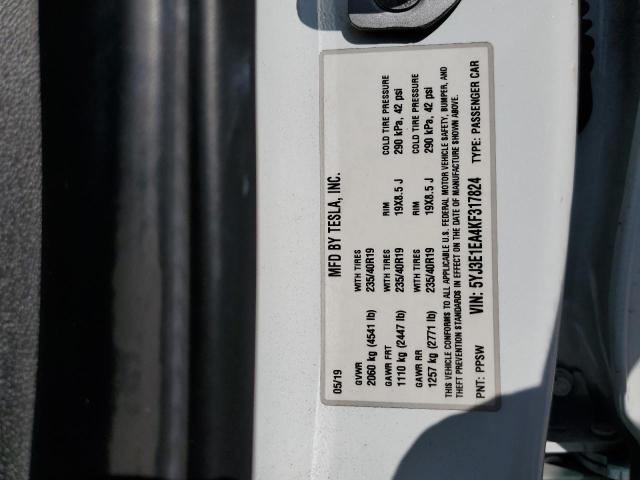 VIN 5YJ3E1EA4KF317824 2019 Tesla MODEL 3 no.13