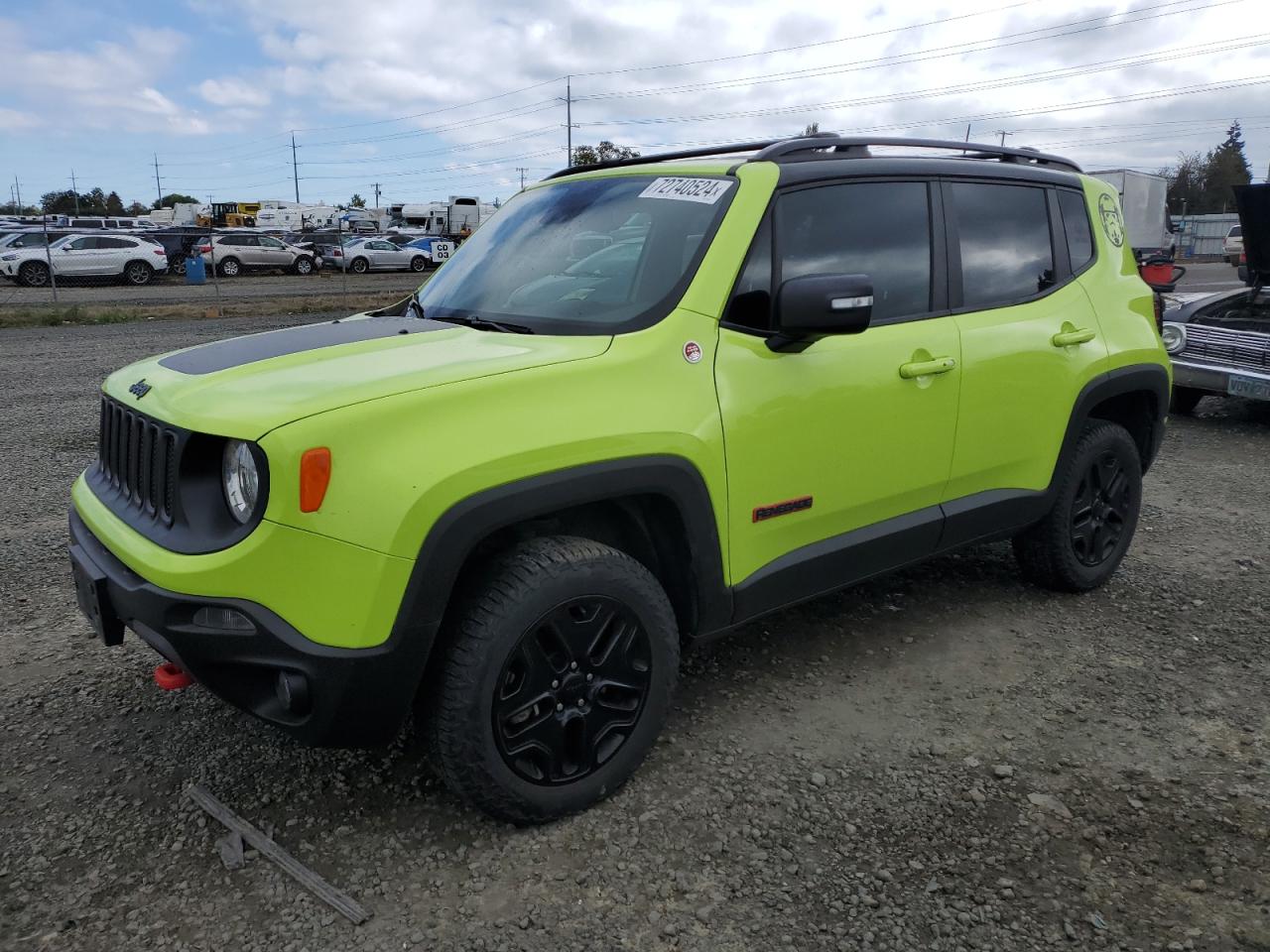 Lot #2919604806 2018 JEEP RENEGADE T